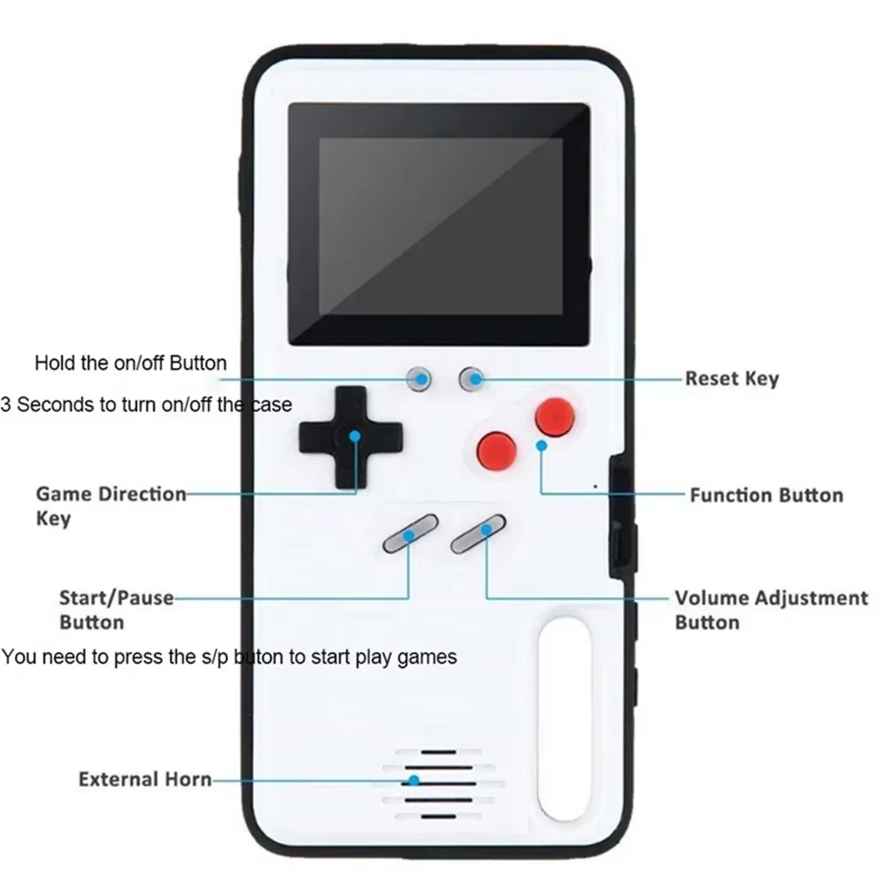 Retro Gaming On Phone - Para iPhone 14 16 15 12