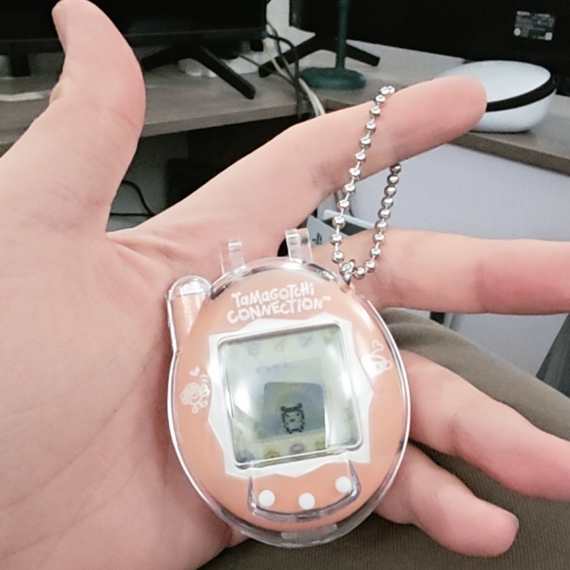 Retro Gaming Tv Box - Tamagotchi Connection V3 Estuche rígido transparente