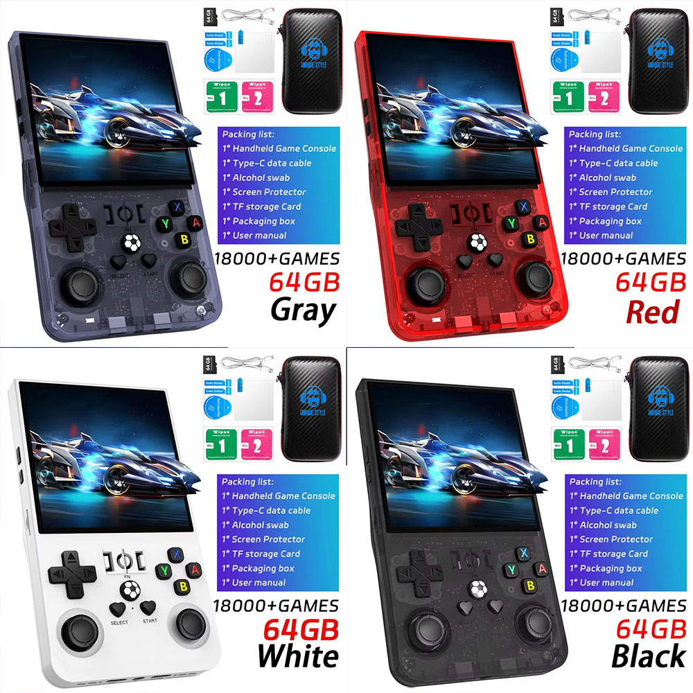 Retro Handheld Console - Consola de Juegos Retro Portátil RG46