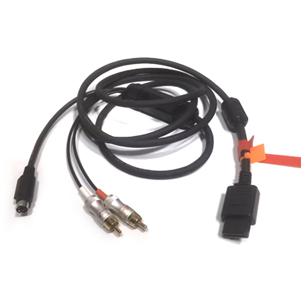 Retro Handheld Console - Cable blindado SFC N64 NGC s-video,