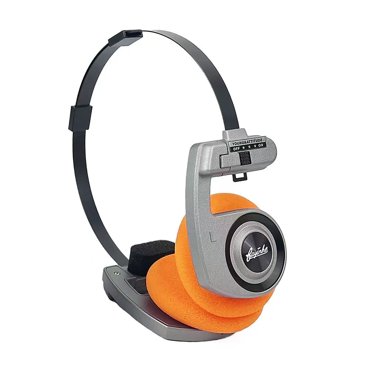 Retro Gaming On Phone - Auriculares Inalámbricos Plegables Portátiles de Estilo