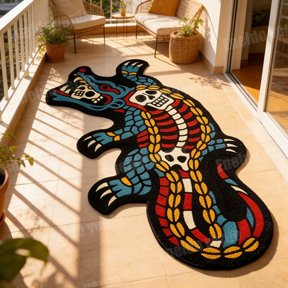 Retro Gaming Rug - Alfombra de Baño Duradera con Forma