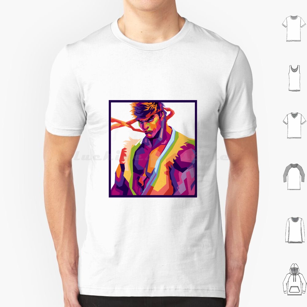 Retro Gaming Kent - Camiseta Ryu de algodón para hombres