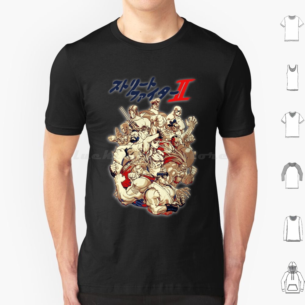 Retro Gaming Kent - Camiseta Selected Your Fighter Option B,