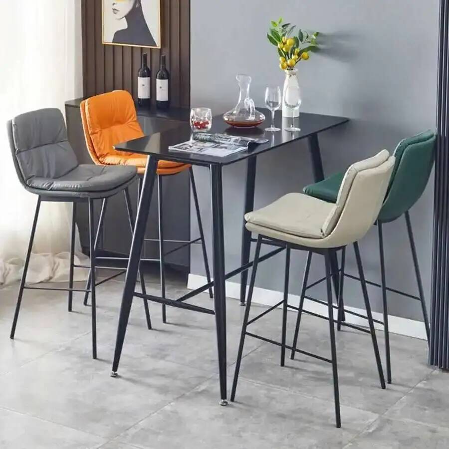 Retro Gaming Bar - Silla de Bar de Estilo Industrial