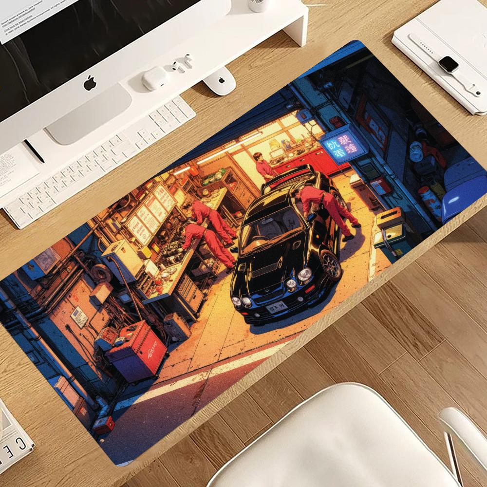 Retro Gaming Repair Shop - Alfombrilla de Ratón Retro con Diseño
