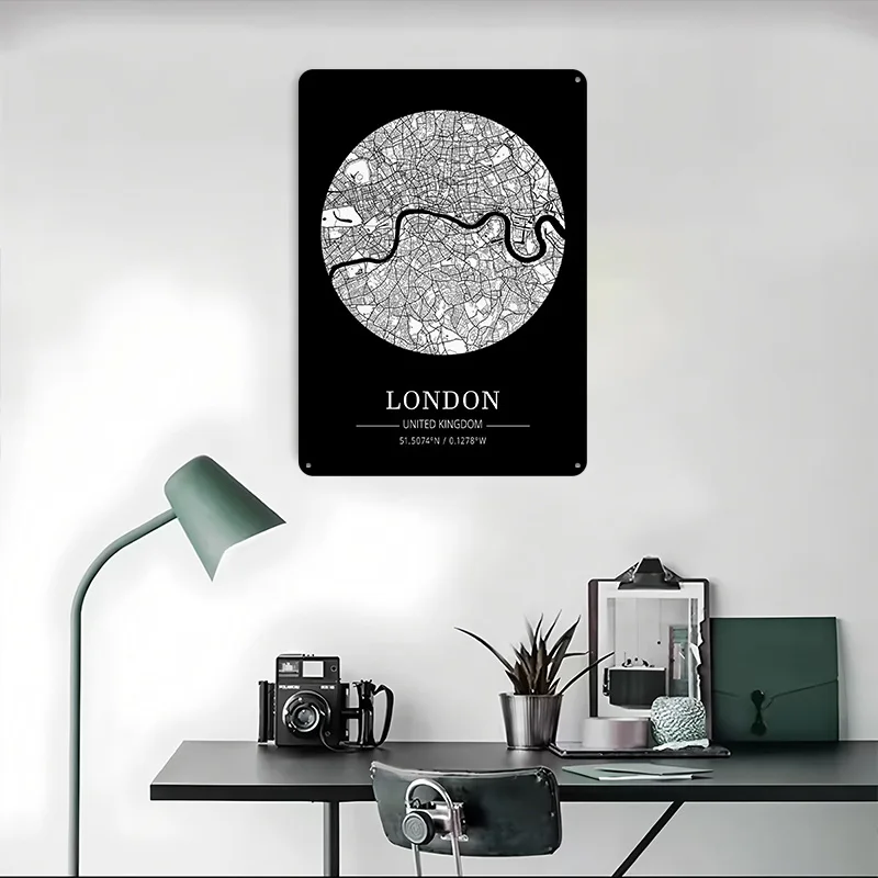 Mapa de la Ciudad de Londres e - Retro Gaming London reseña y precio