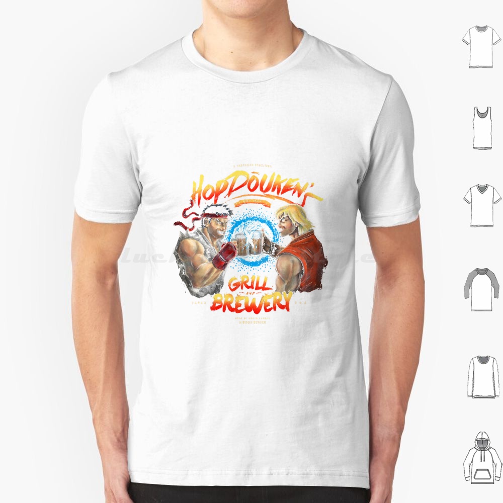 Hop Douken's T Shirt 6xl Cotto - Retro Gaming Kent reseña y precio