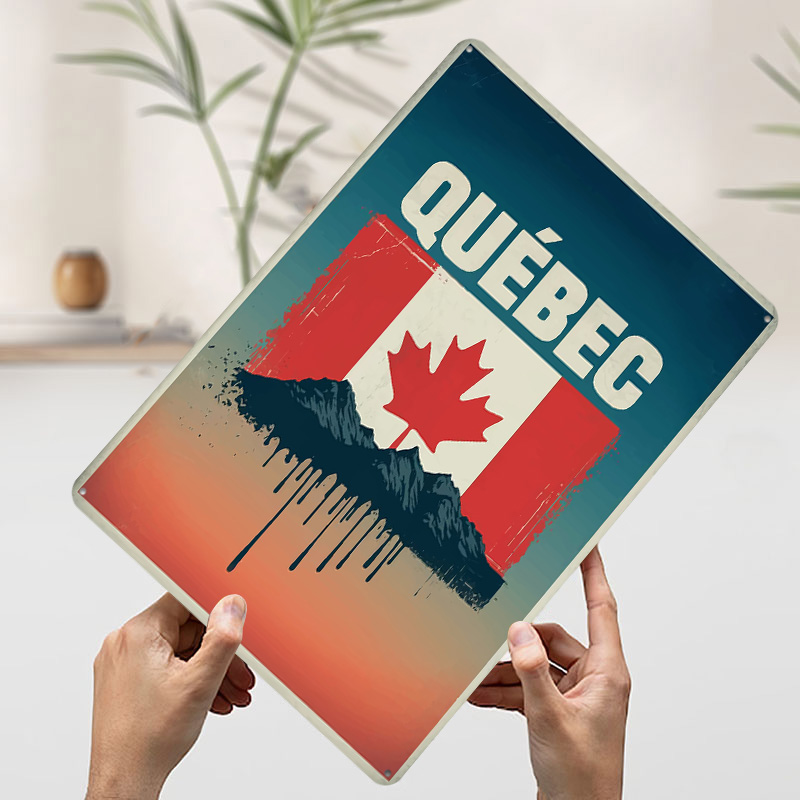 Póster impreso de viaje a Queb - Retro Gaming Quebec reseña y precio