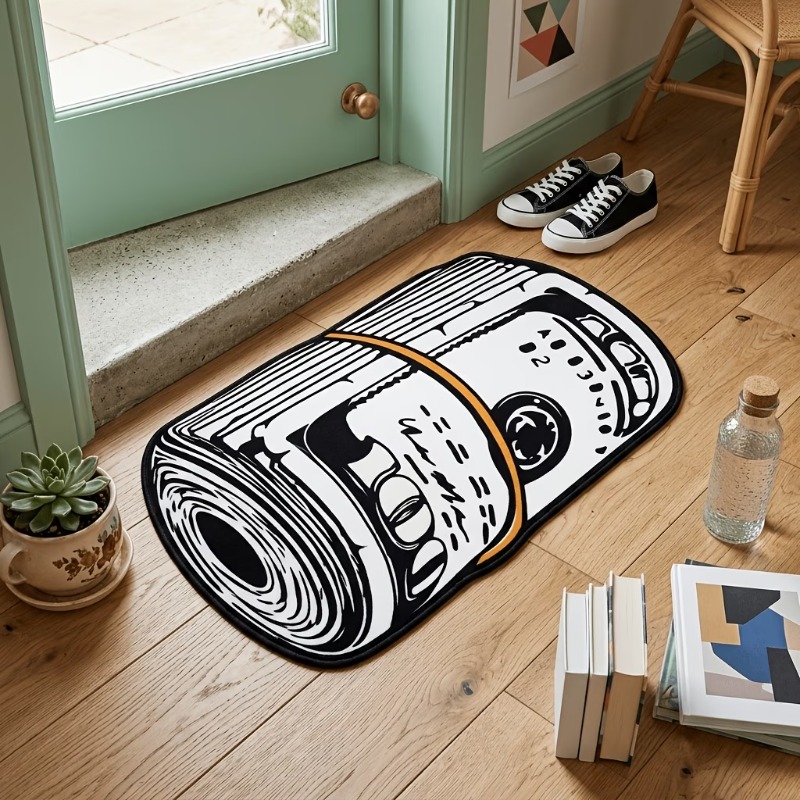 Alfombra Americana Retro con D - Retro Gaming Rug reseña y precio