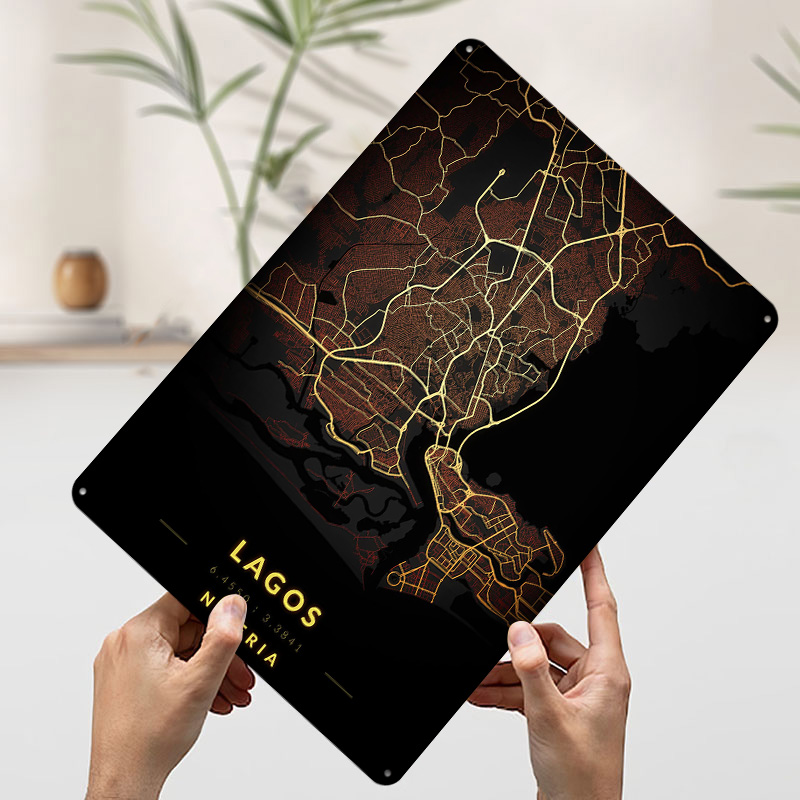 Mapa de la Ciudad de Lagos, Le - Retro Gaming Bar reseña y precio