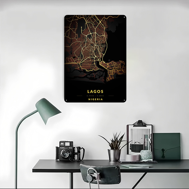 Mapa de la Ciudad de Lagos, Le - Retro Gaming Bar reseña y precio