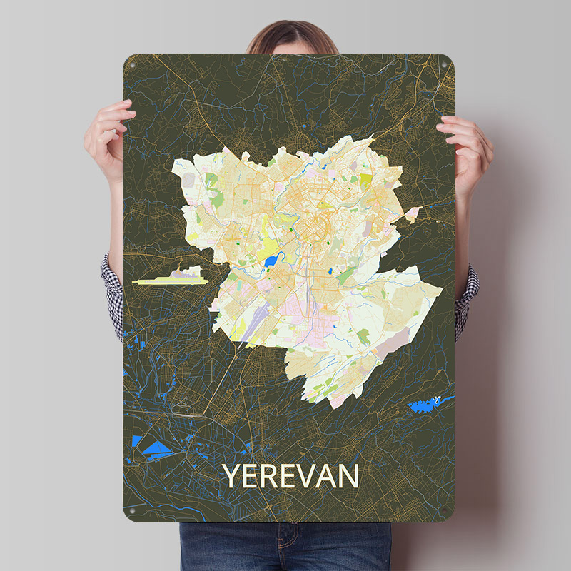 Mapa de la ciudad de Yerevan,  - Retro Gaming Bar reseña y precio