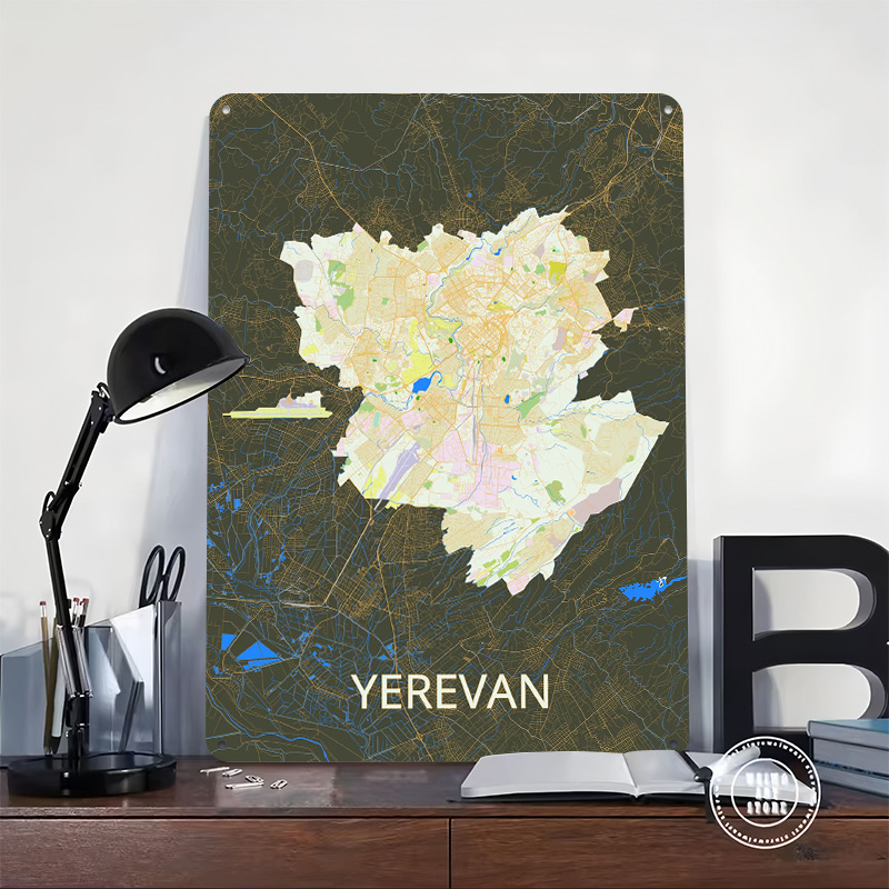 Mapa de la ciudad de Yerevan,  - Retro Gaming Bar reseña y precio