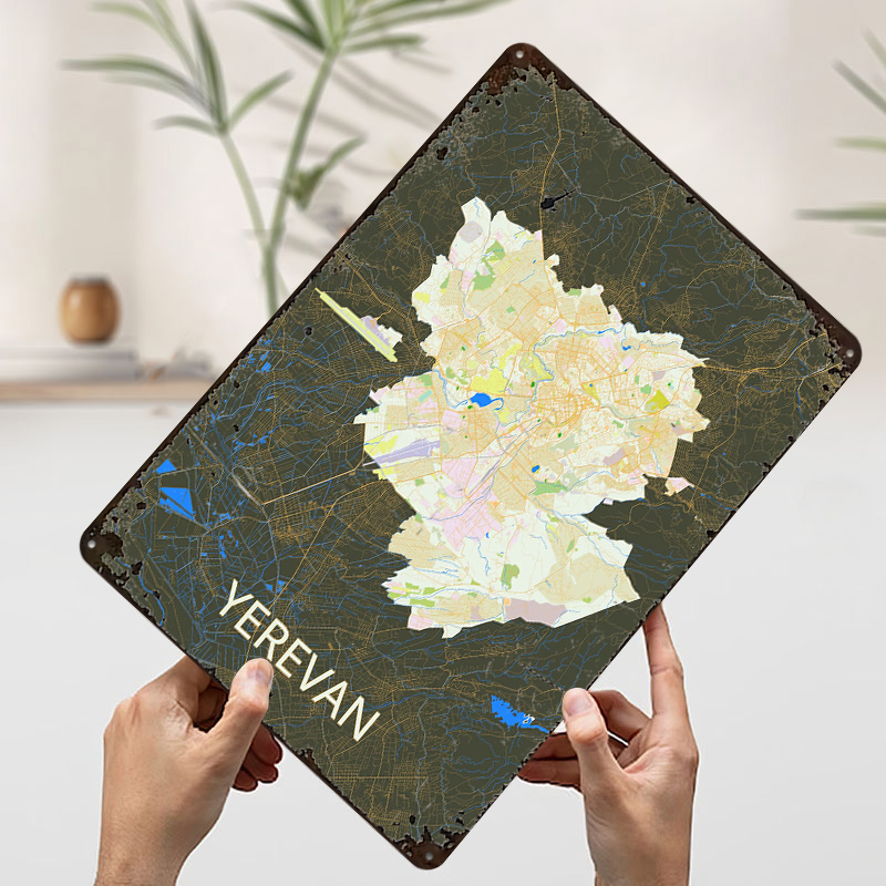 Mapa de la ciudad de Yerevan,  - Retro Gaming Bar reseña y precio