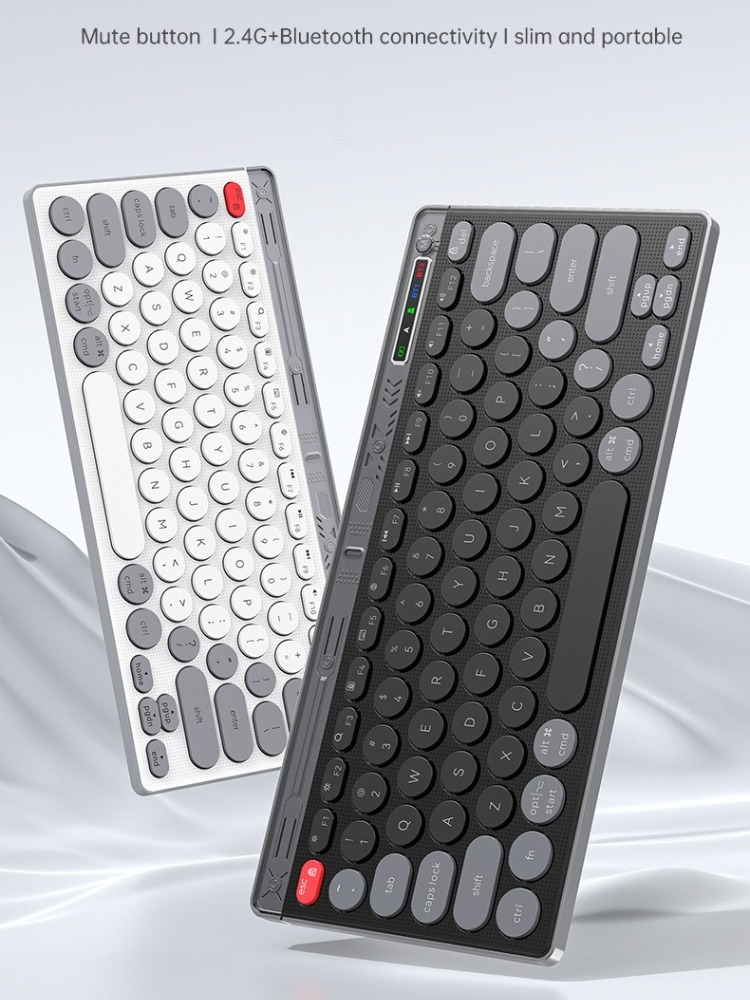 Teclado Inalámbrico 2.4G + Blu - Retro Gaming Ipad reseña y precio