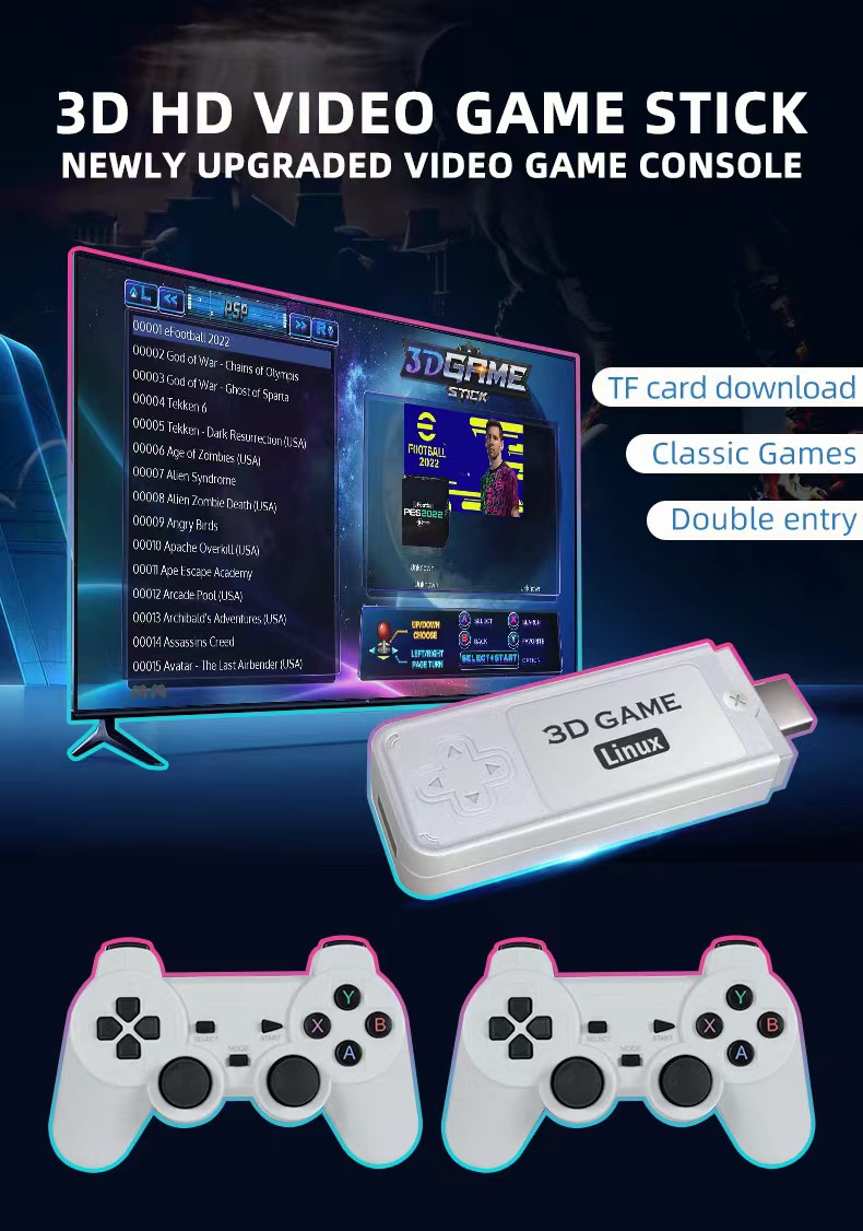 Consola de juegos Retro Y6, 4K - Retro Gaming Hdmi Stick reseña y precio