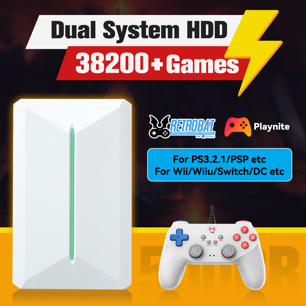 Retrobat & Playnite System HDD - Retro Gaming Os reseña y precio