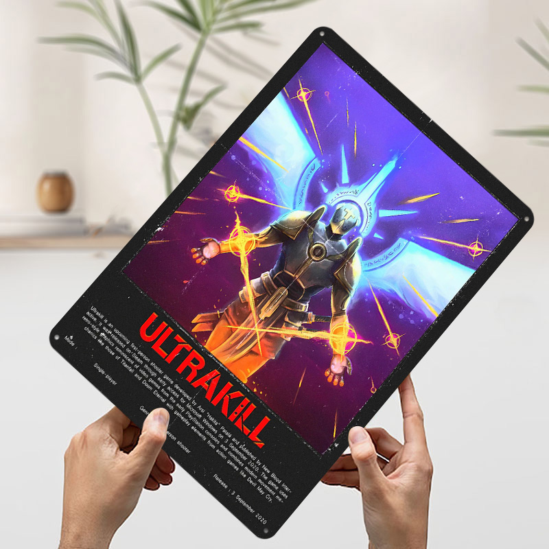 Ultrakill Game - Póster Metáli - Retro Gaming Bar reseña y precio