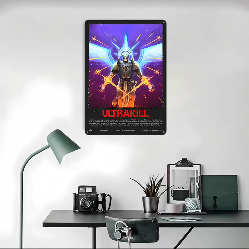 Ultrakill Game - Póster Metáli - Retro Gaming Bar reseña y precio