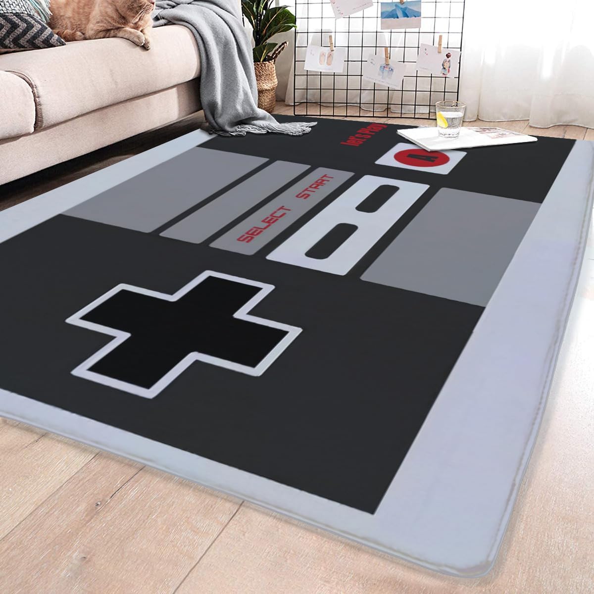 Alfombra Vintage con Diseño de - Retro Gaming Rug reseña y precio