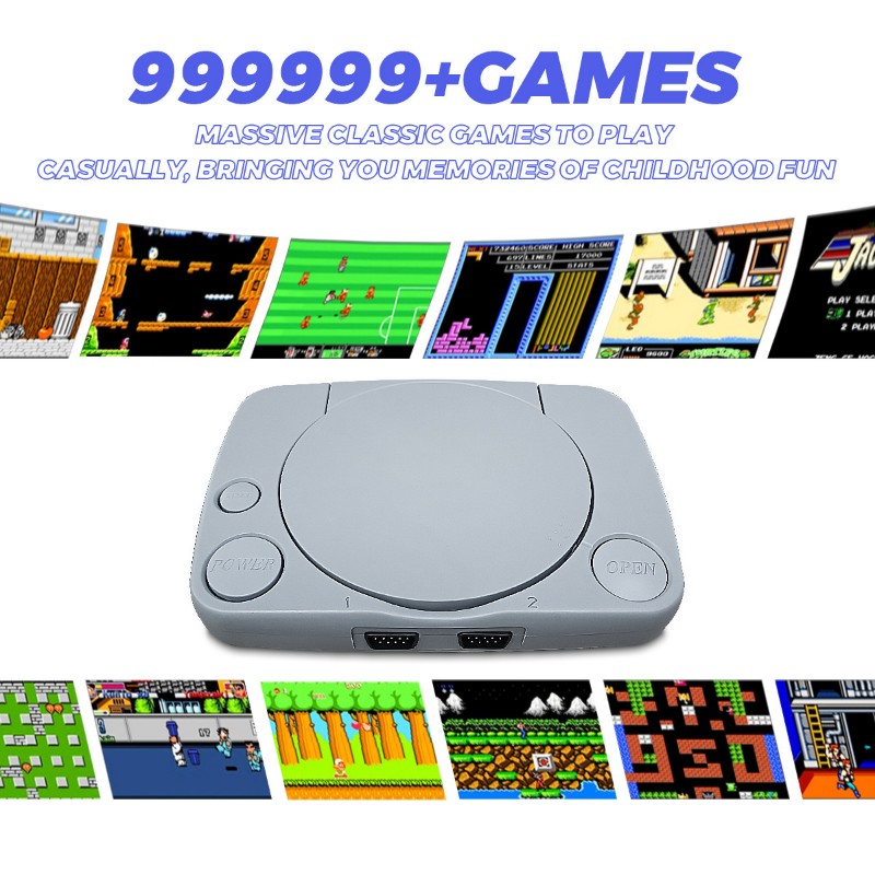 Diseño de consola enchufable F - Retro Gaming Box reseña y precio