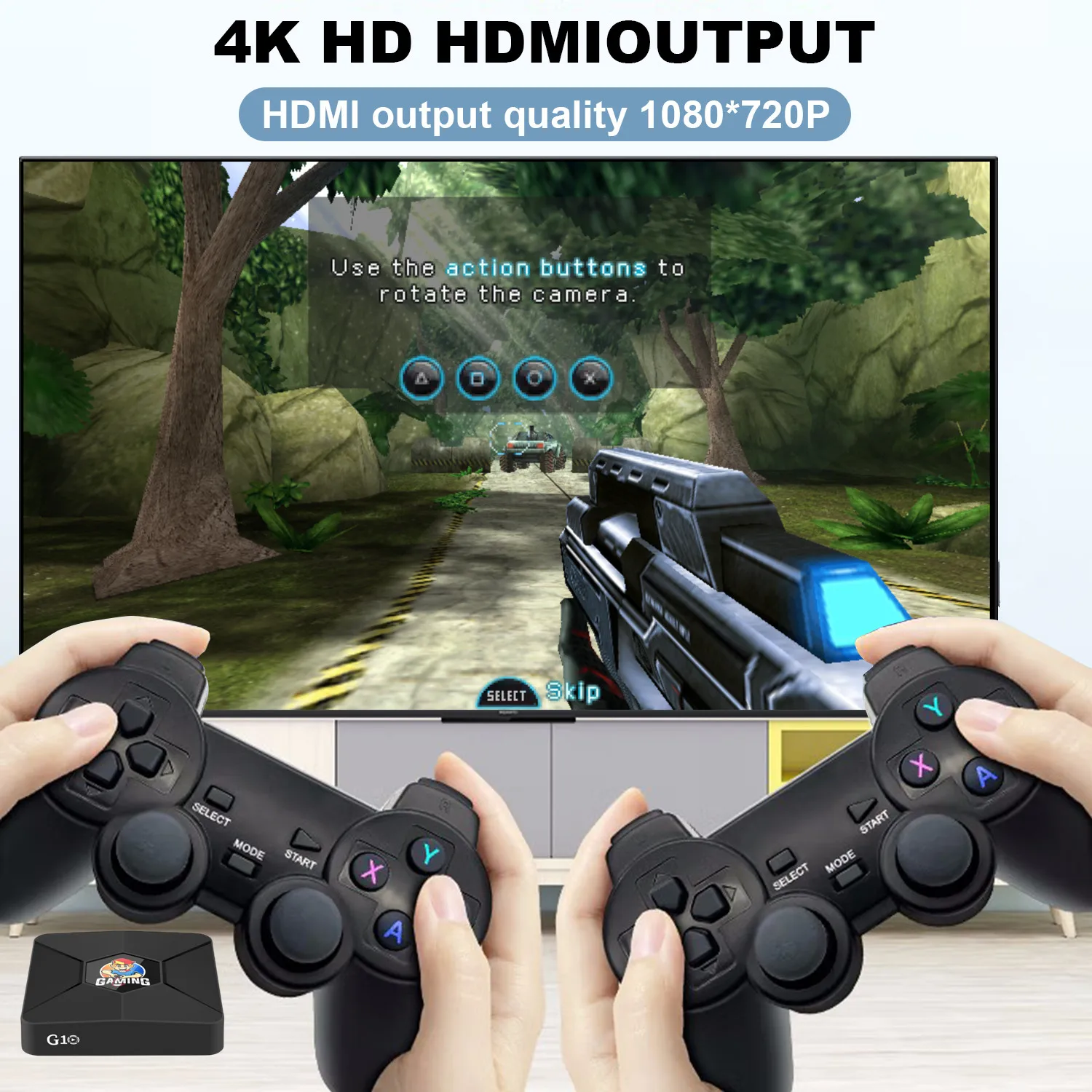 HaaYot Game Box 4K HD Smart An - Retro Gaming Tv Box reseña y precio