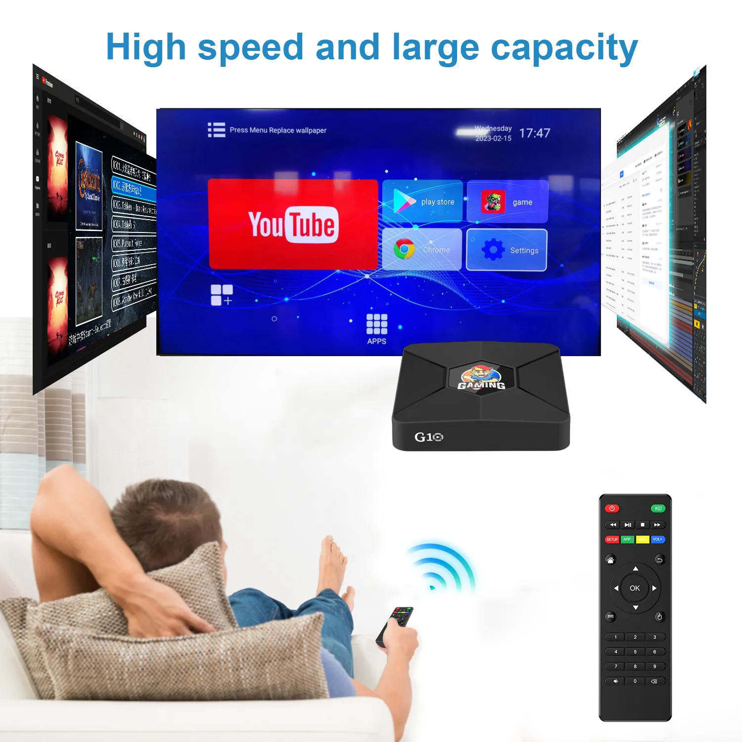 HaaYot Game Box 4K HD Smart An - Retro Gaming Tv Box reseña y precio