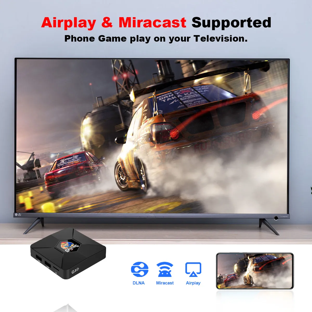HaaYot Game Box 4K HD Smart An - Retro Gaming Tv Box reseña y precio