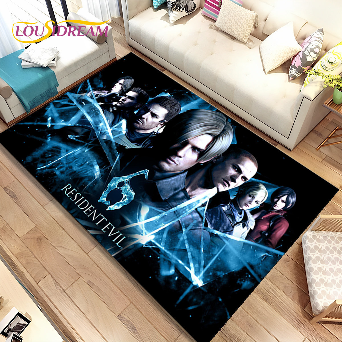 Alfombra 3D R-Resident Evil Ga - Retro Gaming Rug reseña y precio