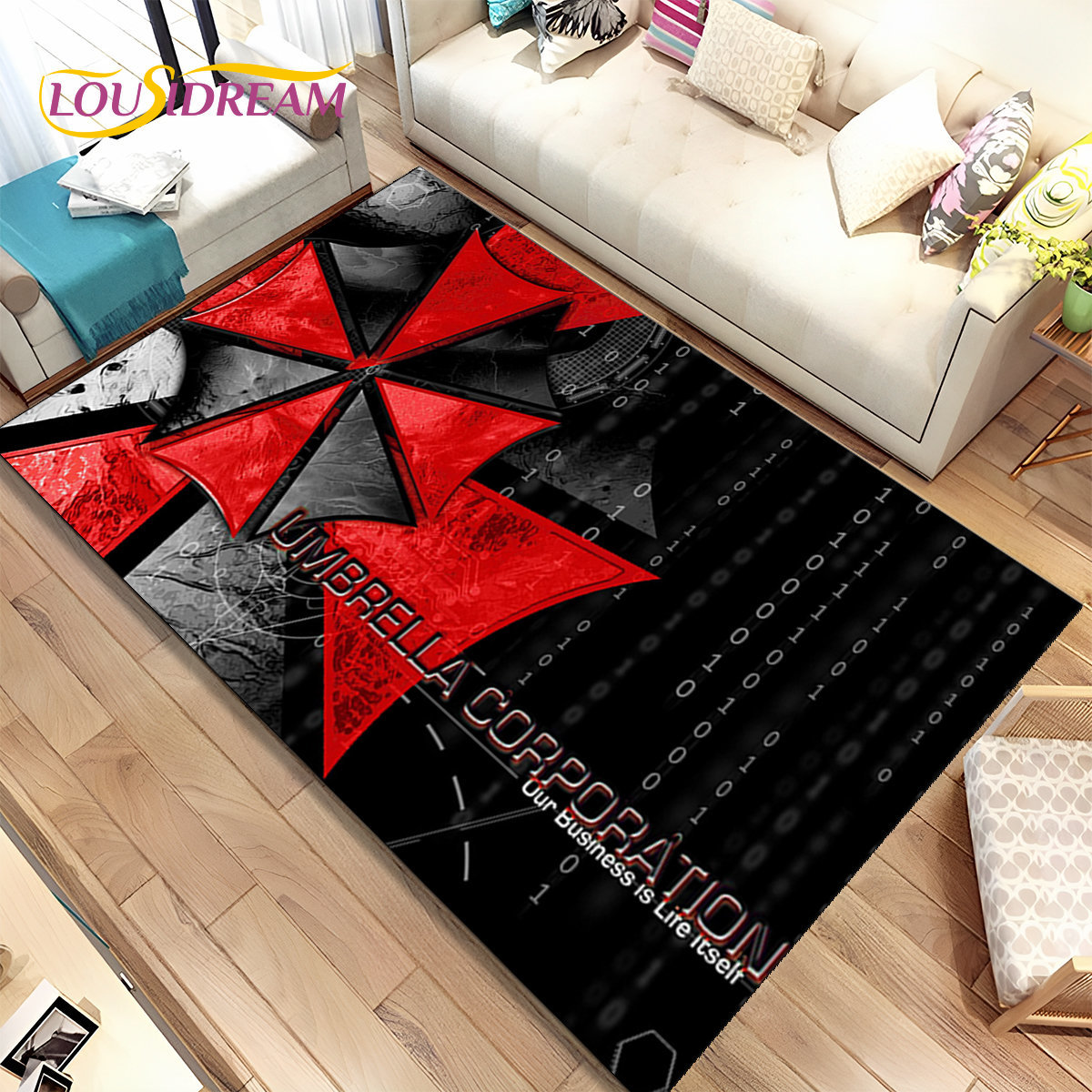 Alfombra 3D R-Resident Evil Ga - Retro Gaming Rug reseña y precio