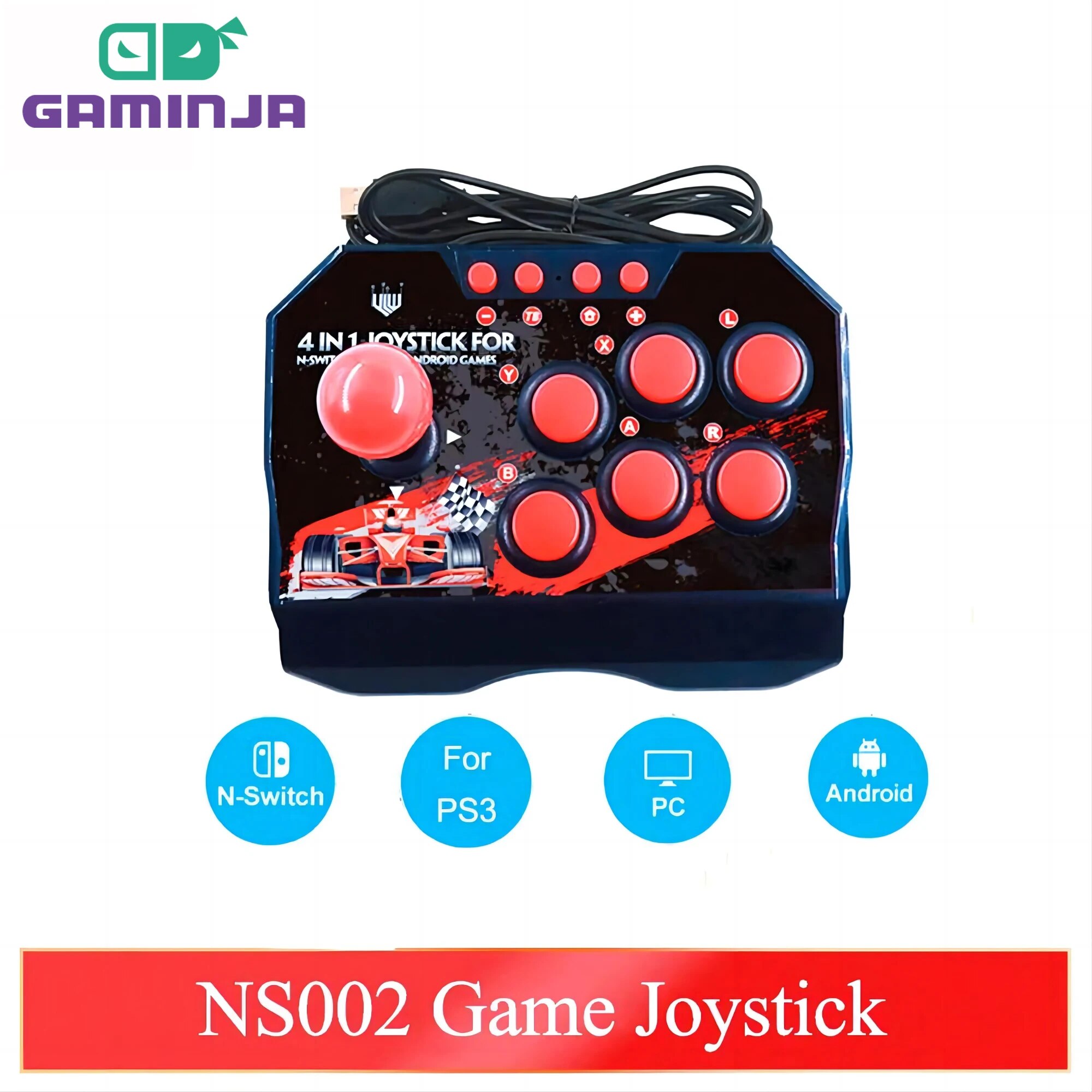 GAMINJA NS002 4 en 1 Retro Arc - Retro Gaming For Tv reseña y precio