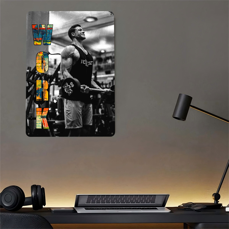 Póster Metálico de Gimnasio, A - Retro Gaming Bar reseña y precio