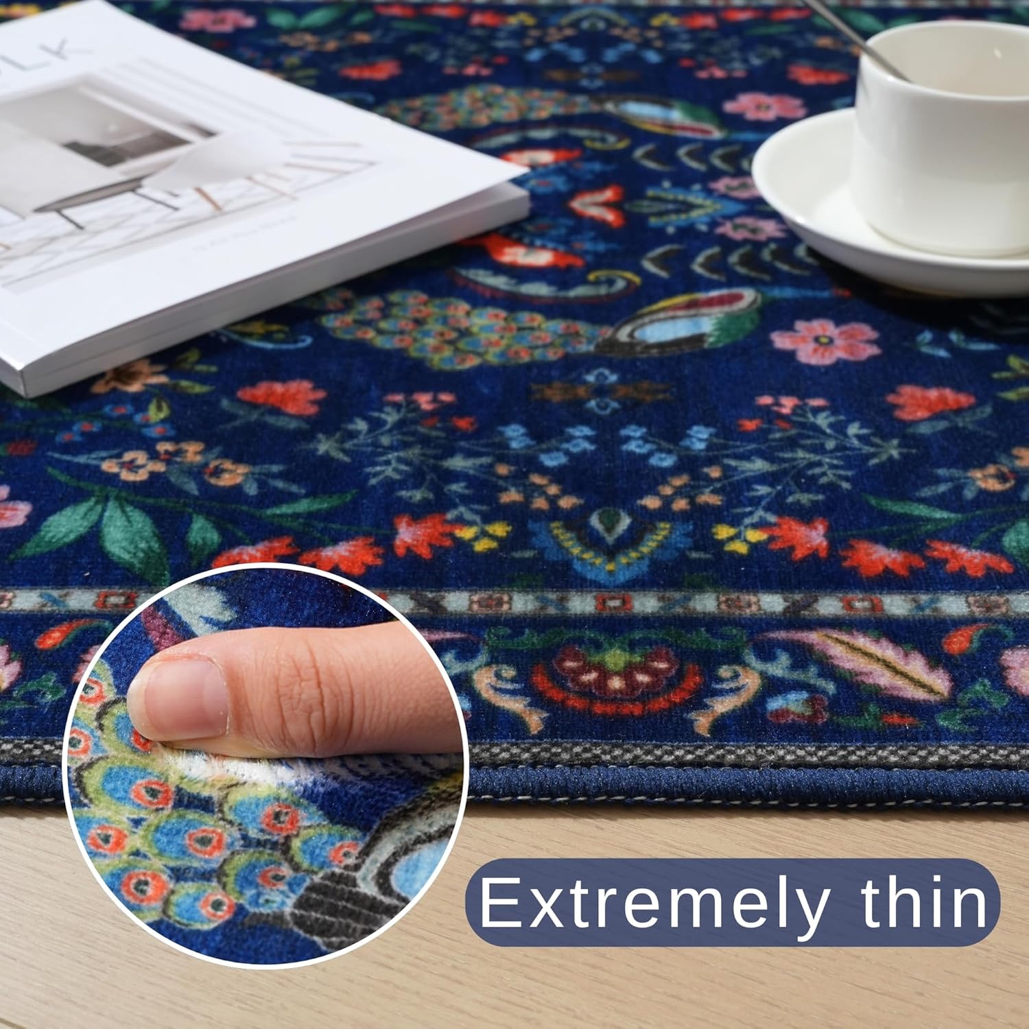Alfombra con Estampado Floral  - Retro Gaming Rug reseña y precio