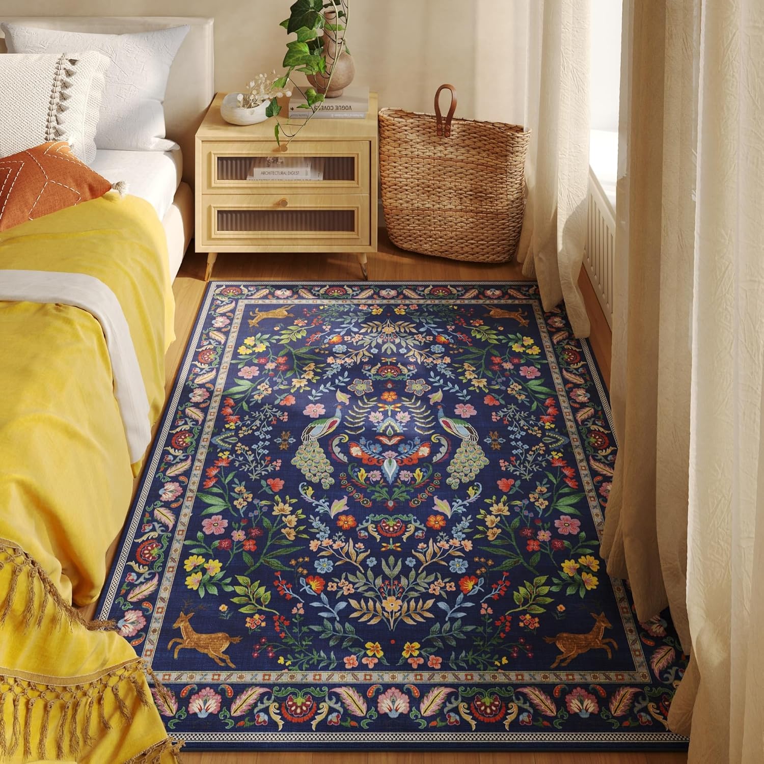 Alfombra con Estampado Floral  - Retro Gaming Rug reseña y precio