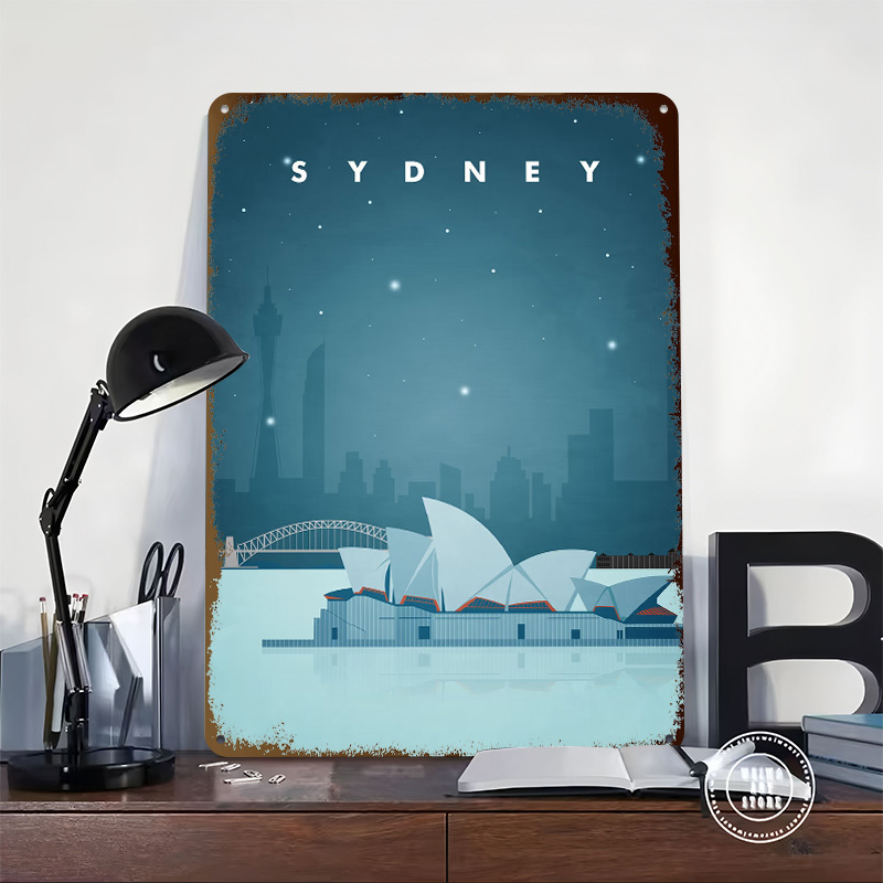 Póster de Viaje de Sídney, Let - Retro Gaming Bar reseña y precio