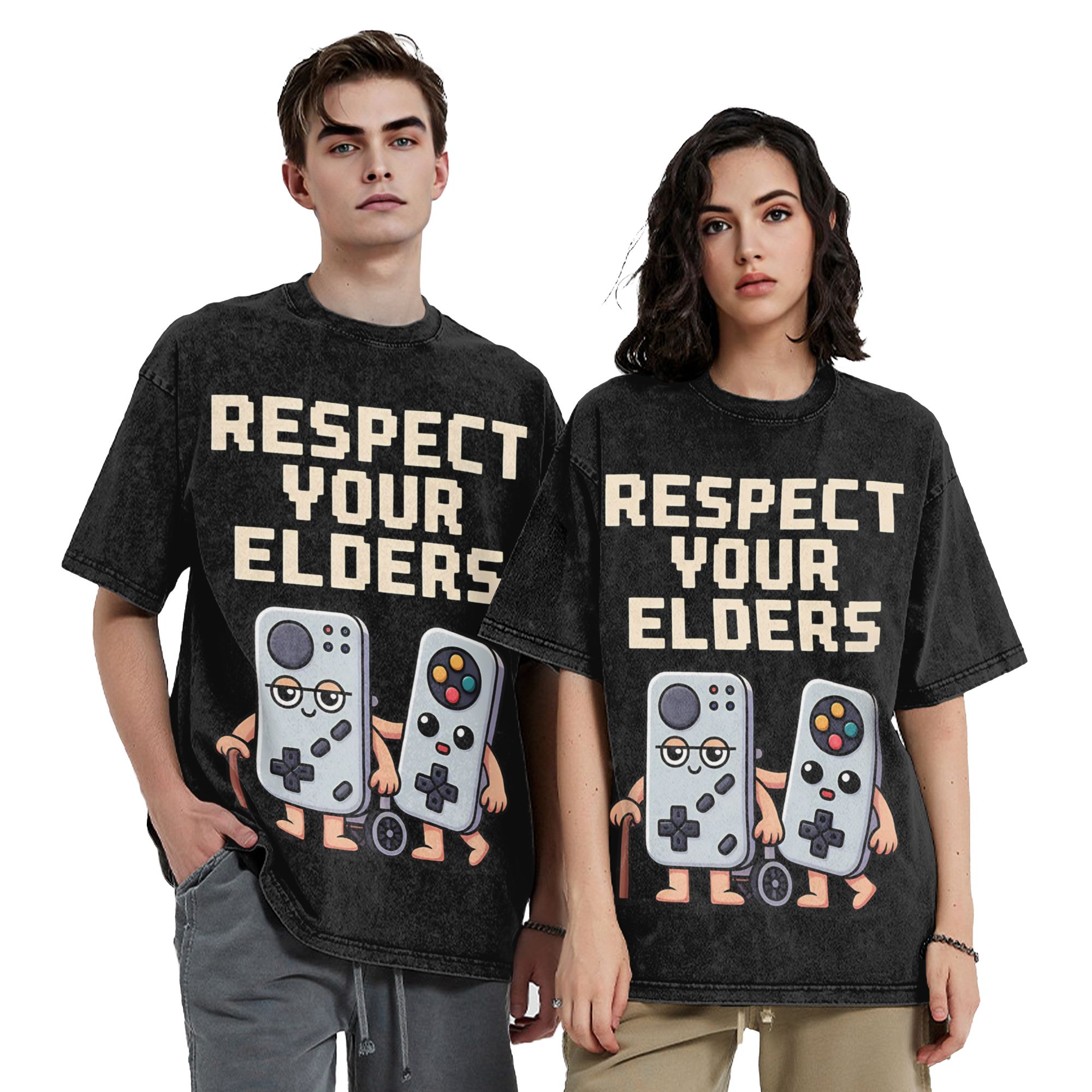 Respeta a tus mayores, camiset - Retro Gaming Gift Ideas reseña y precio