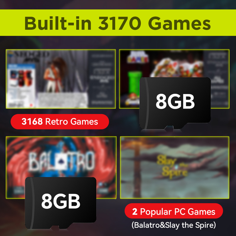 Tarjeta TF de juego de 8GB con - Retro Gaming Os reseña y precio