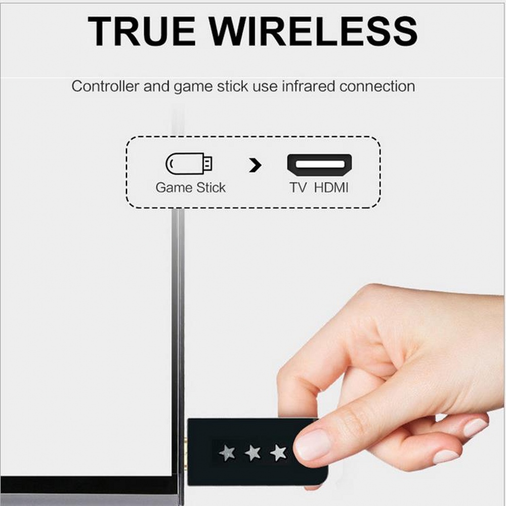 Consola de juegos de TV para e - Retro Gaming Hdmi Stick reseña y precio
